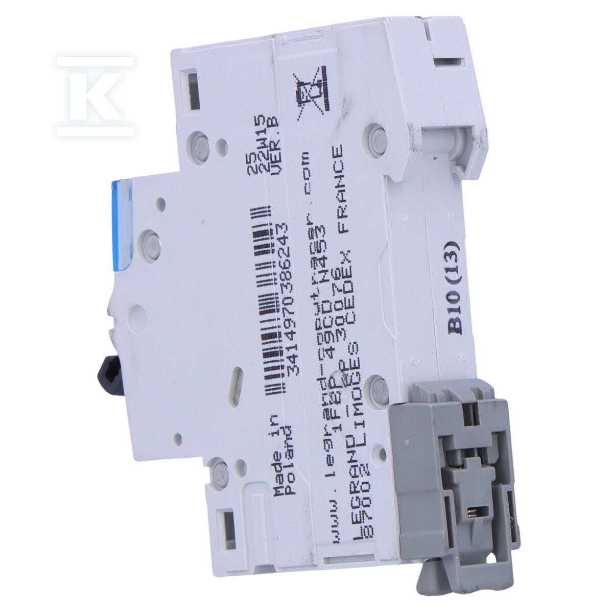 Legrand Stroomonderbreker S 301 1P B 10A 6000A TX3 403355
