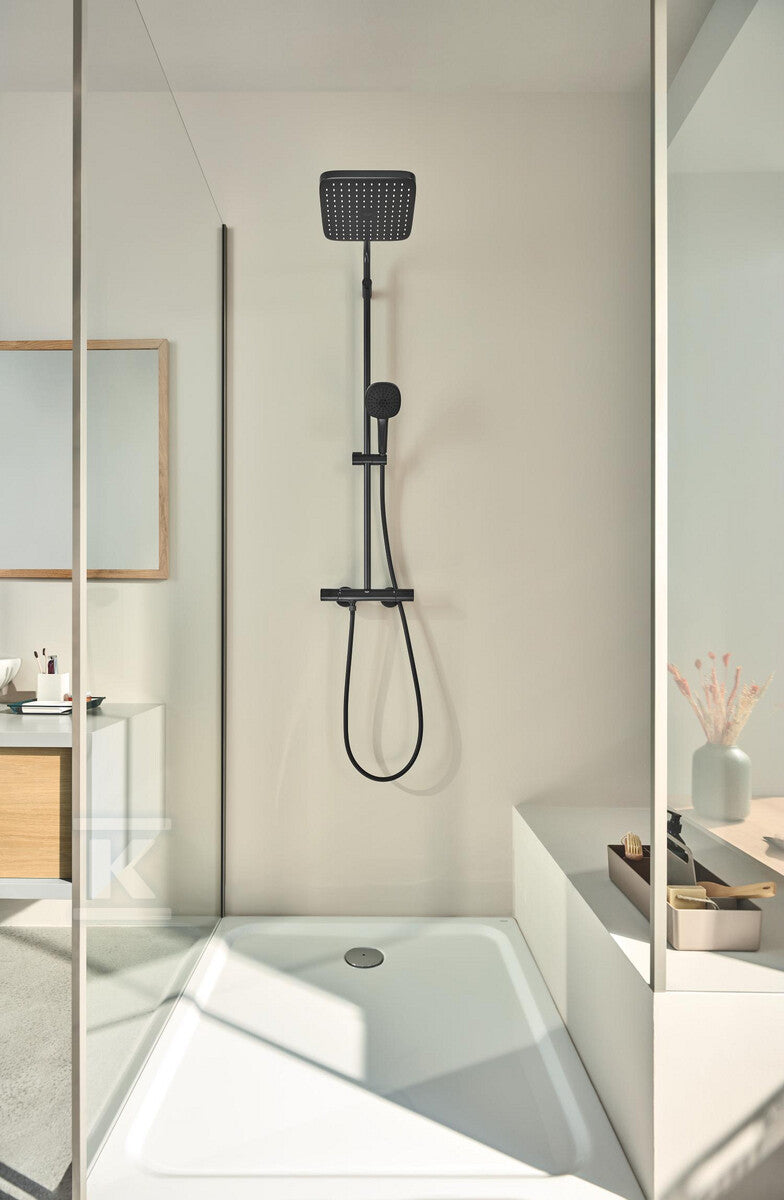 GROHE Tempesta System 250 Cube Douchesysteem kleur matte black