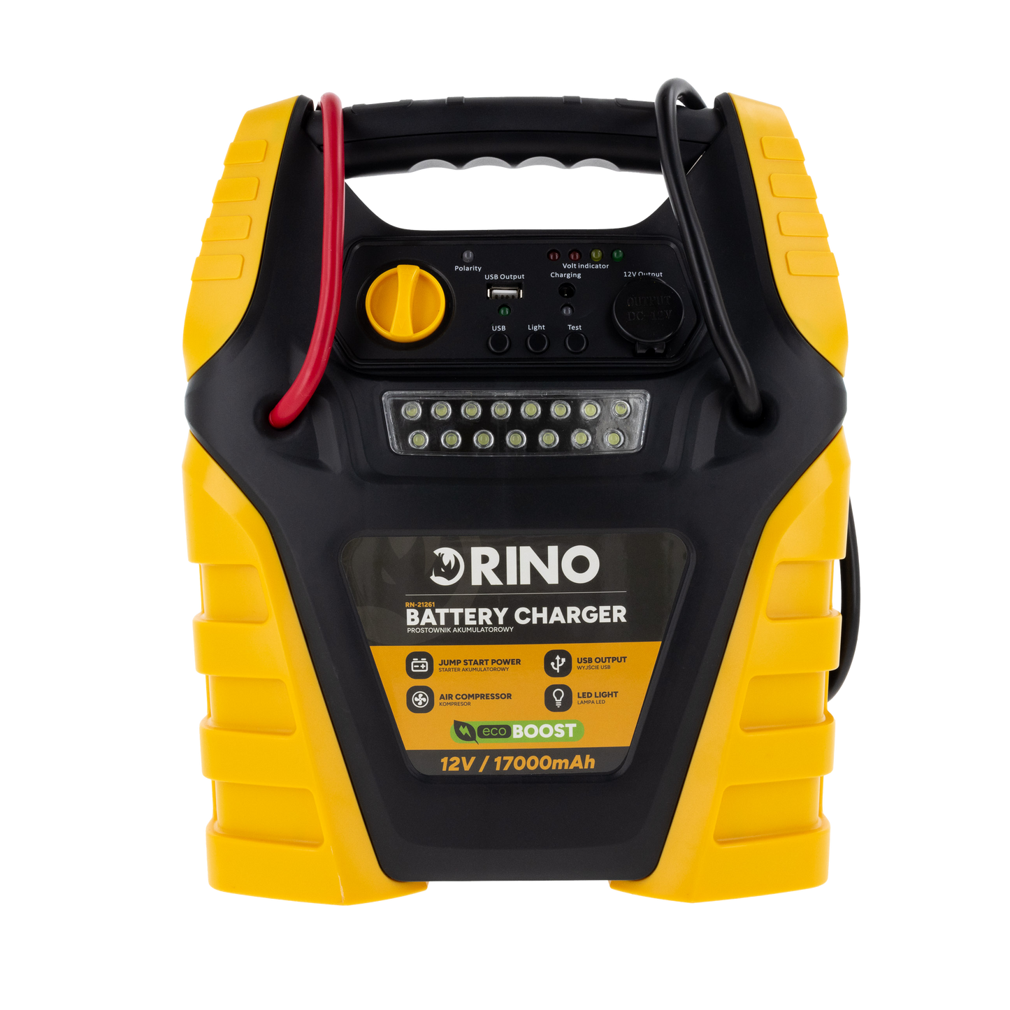 RINO acculader met starter 5in1 BOOST12LI