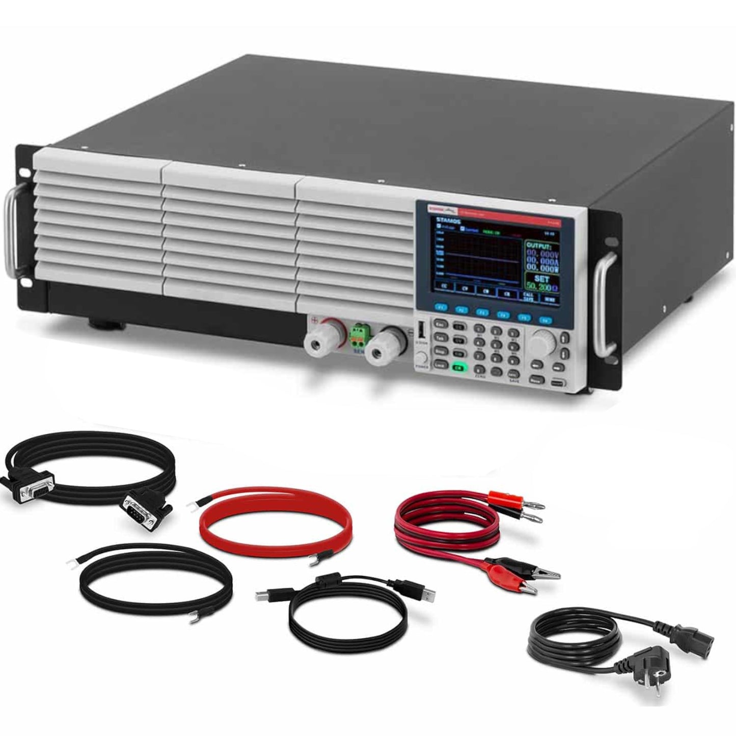 Stamos Elektronische belasting S-LS-119 programmeerbaar 1500W 0-40A