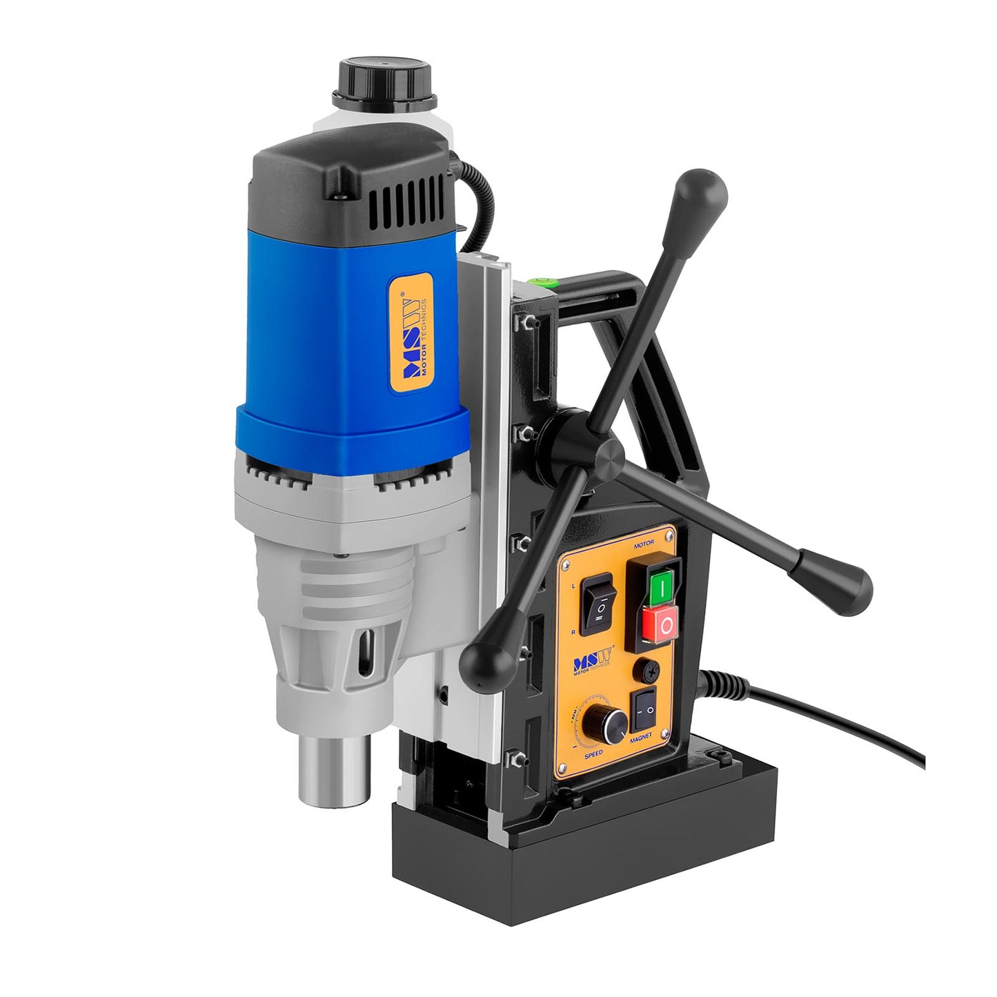 MSW Magneetboormachine met laser, Weldon-houder 19 mm, 395 tpm, 1680 W