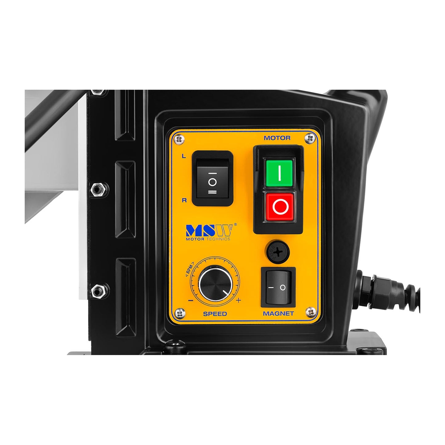 MSW Magneetboormachine met laser, Weldon-houder 19 mm, 395 tpm, 1680 W