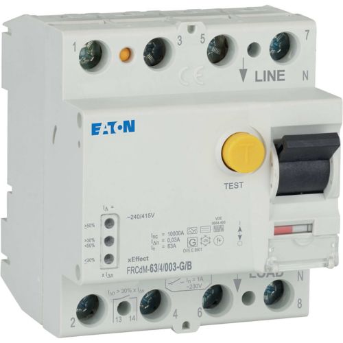 Eaton 167894 FRCDM-63/4/003-G/B Aardlekschakelaar allcurrentsensitive 4-polig 63 A 0.03 A 240 V, 415 V