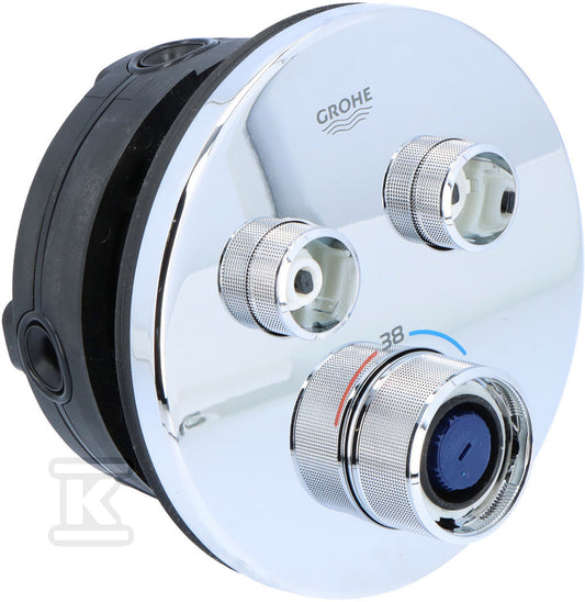 Grohtherm SmartControl Inbouwthermostaat met 2 uitgangen