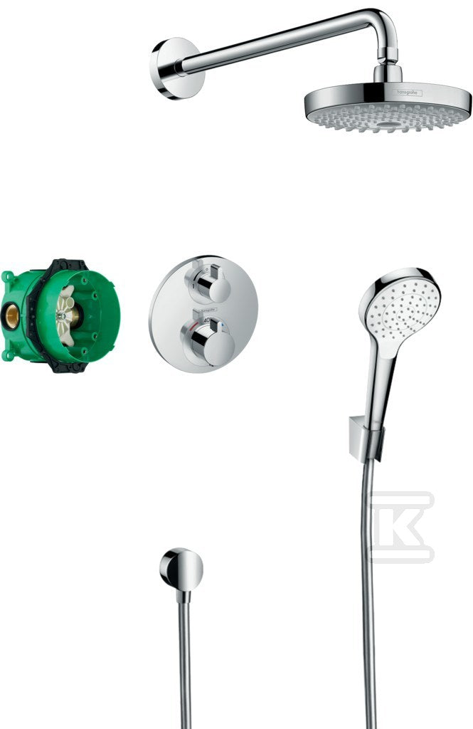 HANSGROHE Croma  Inbouw thermostatische doucheset Raindance 27295000