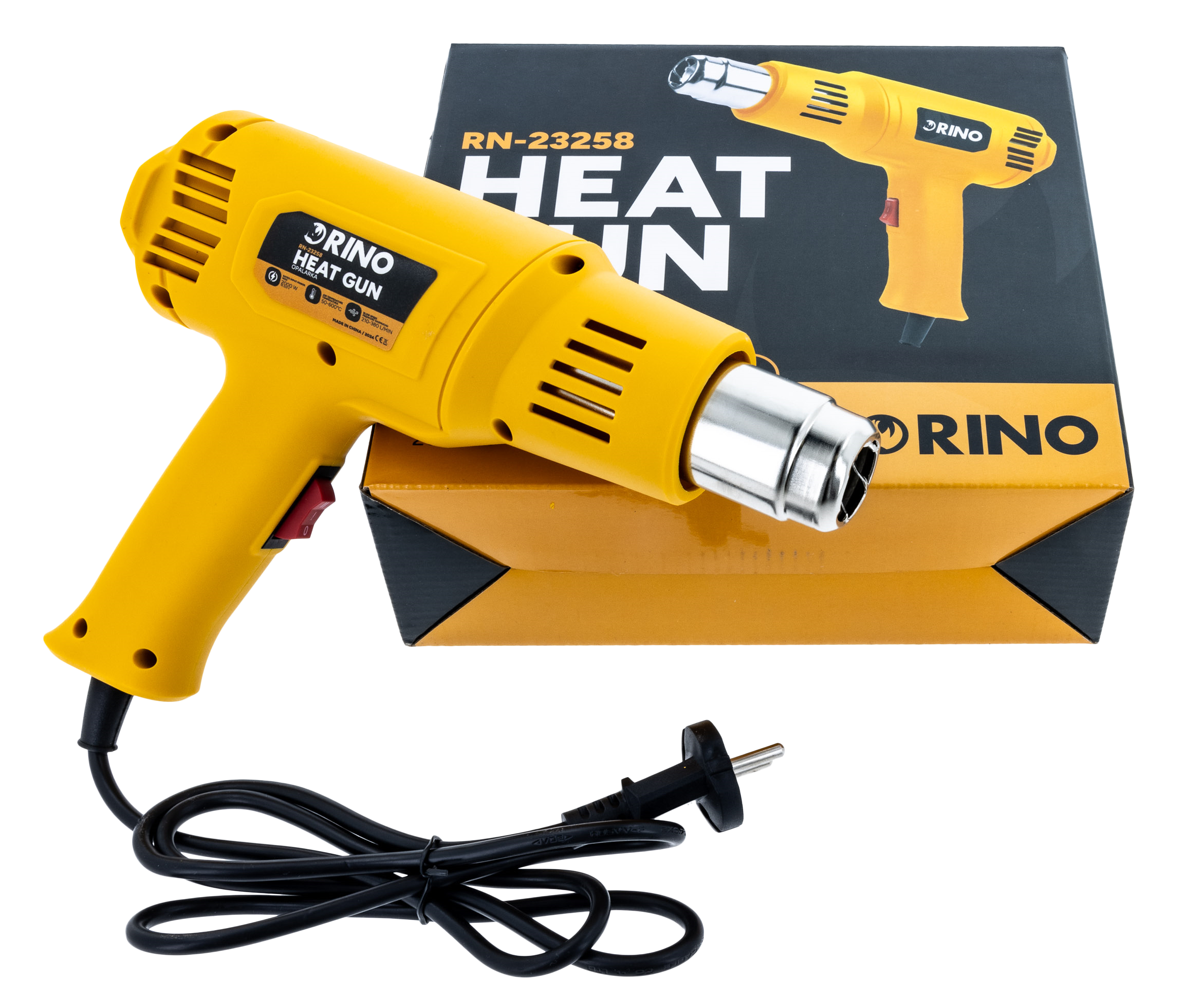 RINO Heteluchtpistool 2000W  HEAT200E