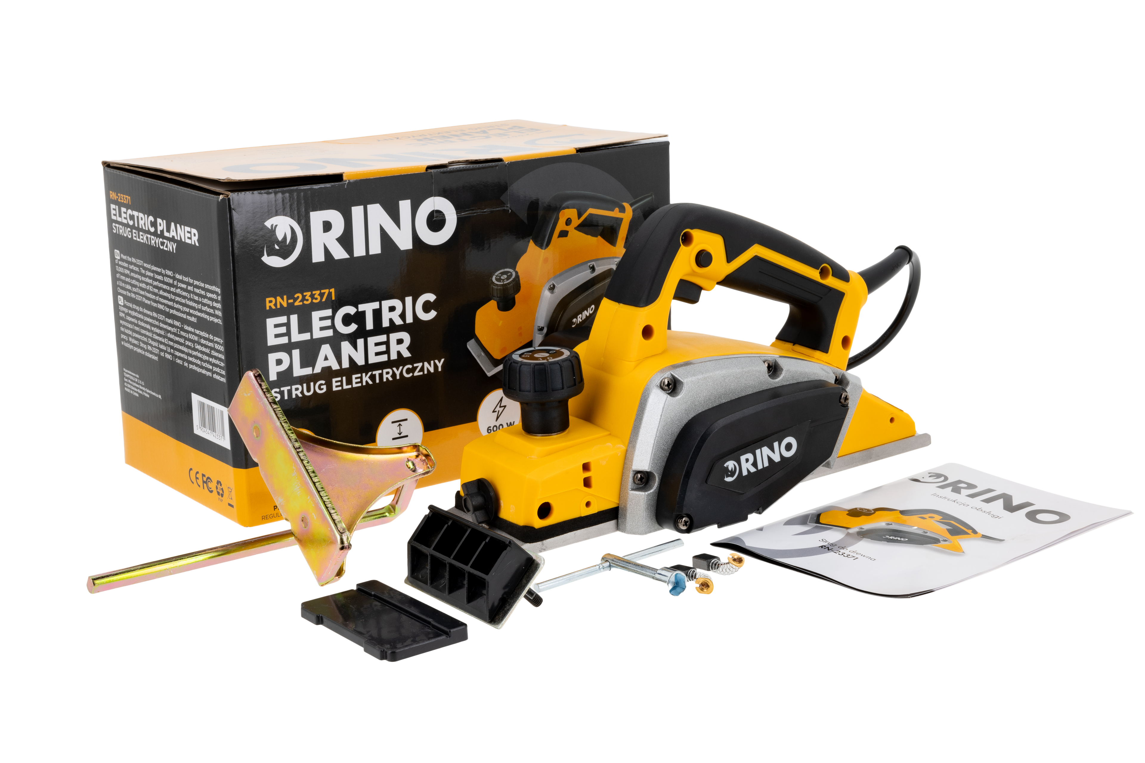 RINO houtschaafmachine 600W PLA60E