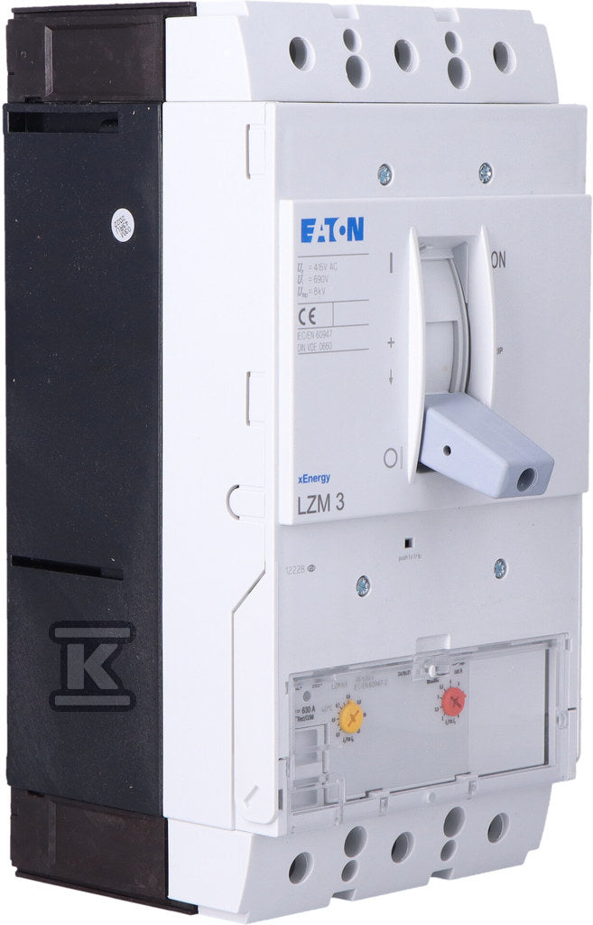Eaton Netschakelaar  LZM3, 3-polig Ir = 315-630A LZMN3-AE630-I 111969
