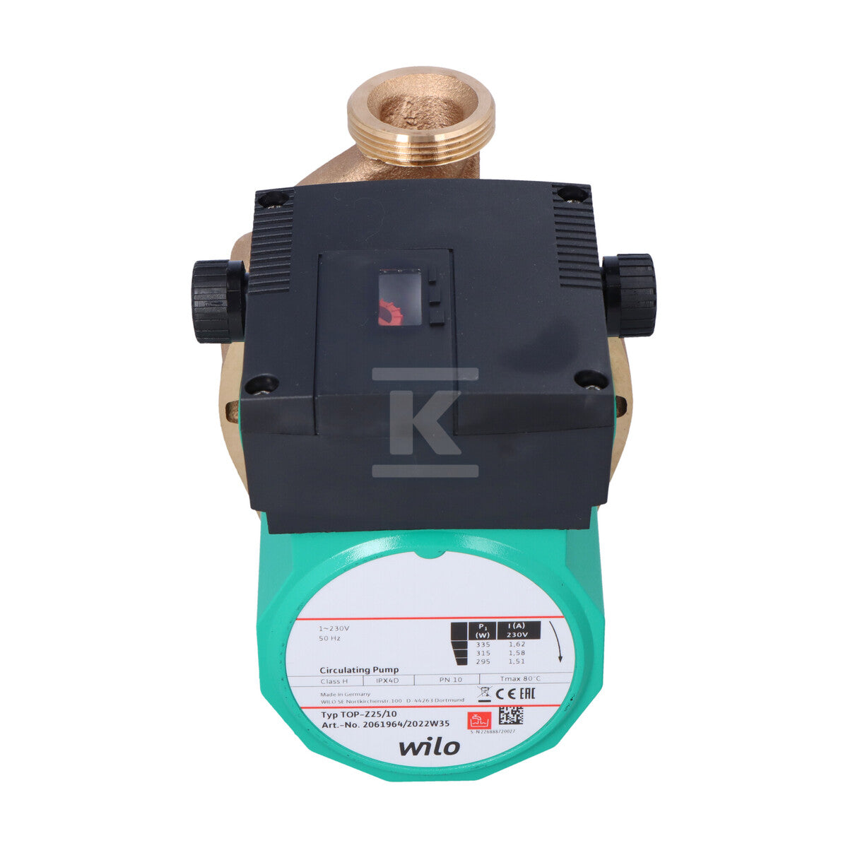 Wilo TOP-Z 25/10 (1~230 V, PN 10, RG) ANB929