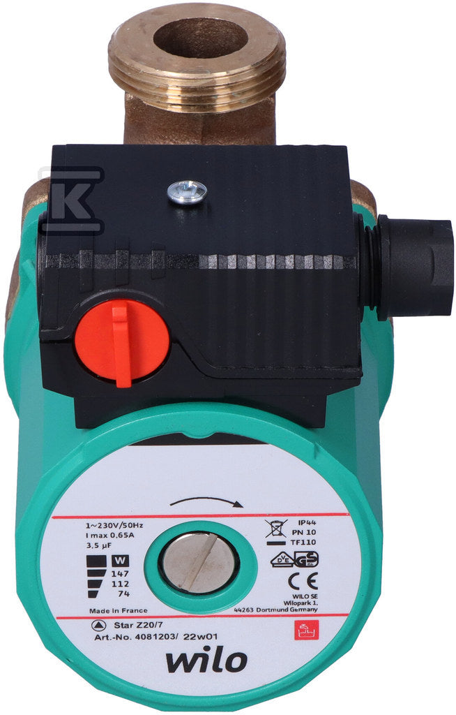Wilo Star-Z 20/7-3 circulatiepomp HAC178