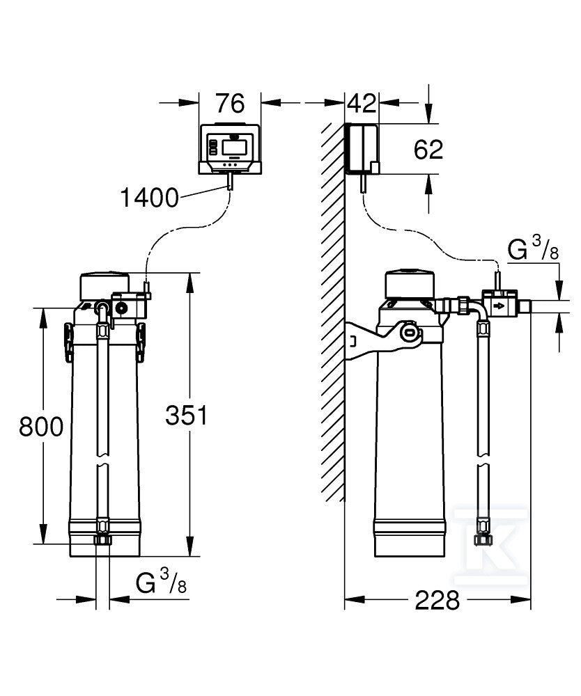 GROHE Blue Magnesium + Zink filter starter set