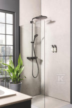 Grohe Euphoria SmartControl 310 duo regendouche opbouw phantom black - zwart mat