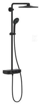 Grohe Euphoria SmartControl 310 duo regendouche opbouw phantom black - zwart mat
