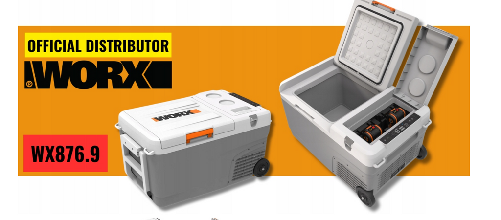 WORX ACCU-GEVOEDE KOELBOX WX876.9