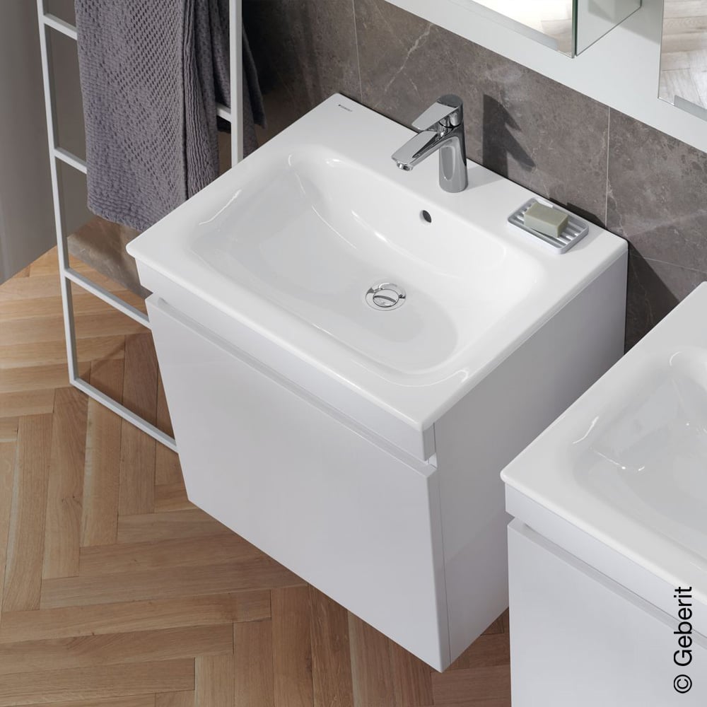 Geberit Renova Plan wastafel met badmeubel 501914011