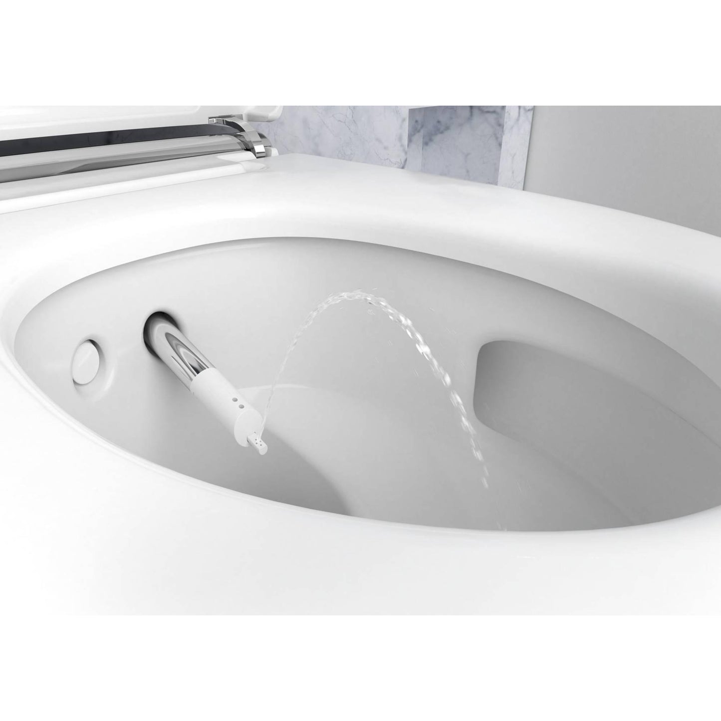 Geberit AquaClean Mera Comfort Douche WC - geurafzuiging - warme luchtdroging - ladydouche - softclose - glans wit