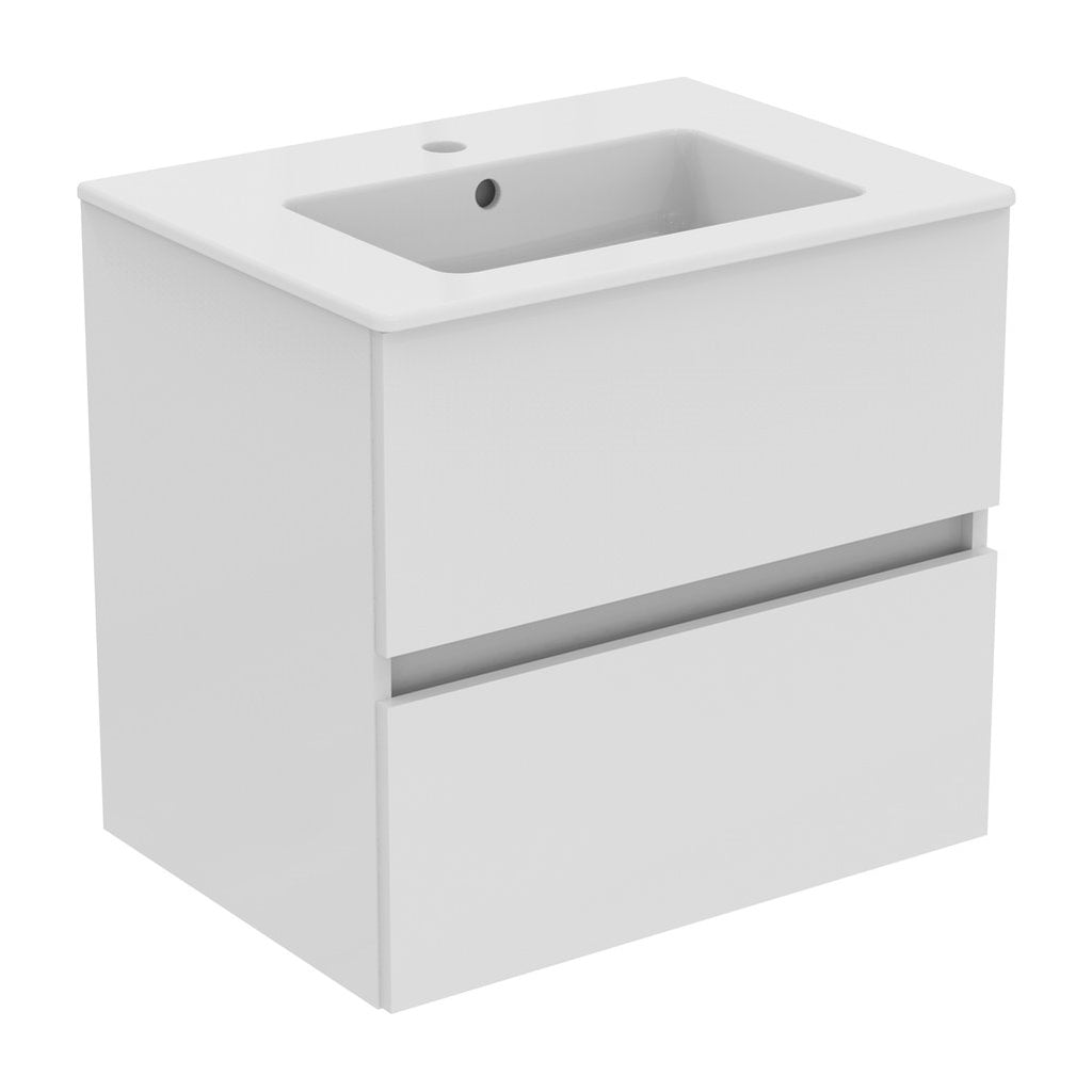 Ideal Standard Eurovit+ wastafel met badmeubel R0572WG