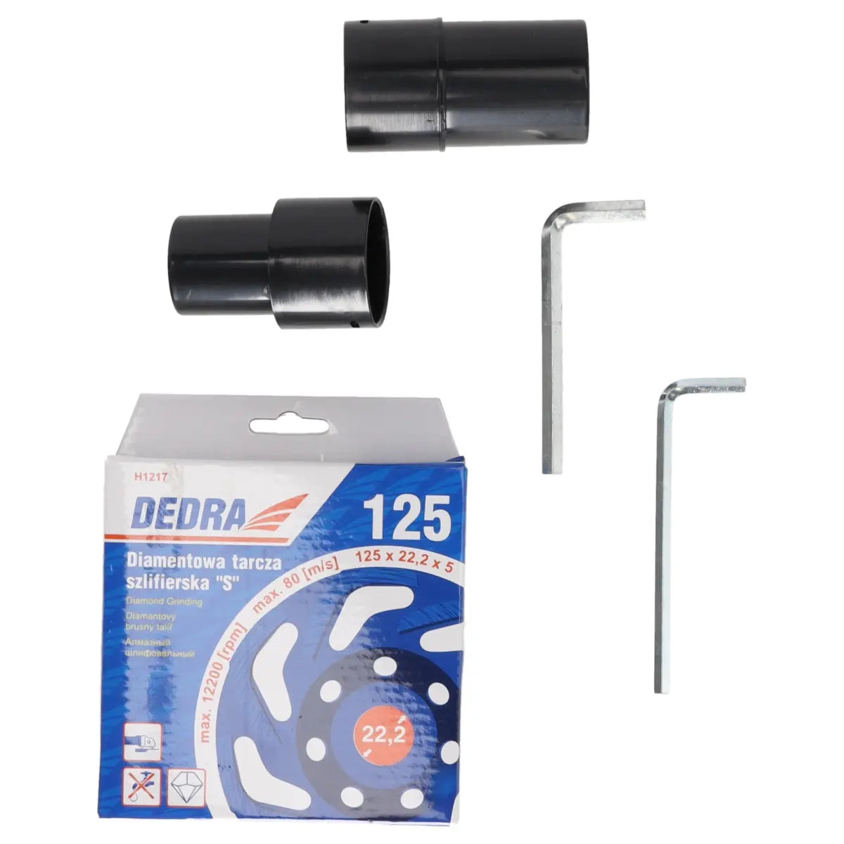 DEDRA Frees- en slijpmachine voor betonoppervlakken,1500W blad 12 DED7747
