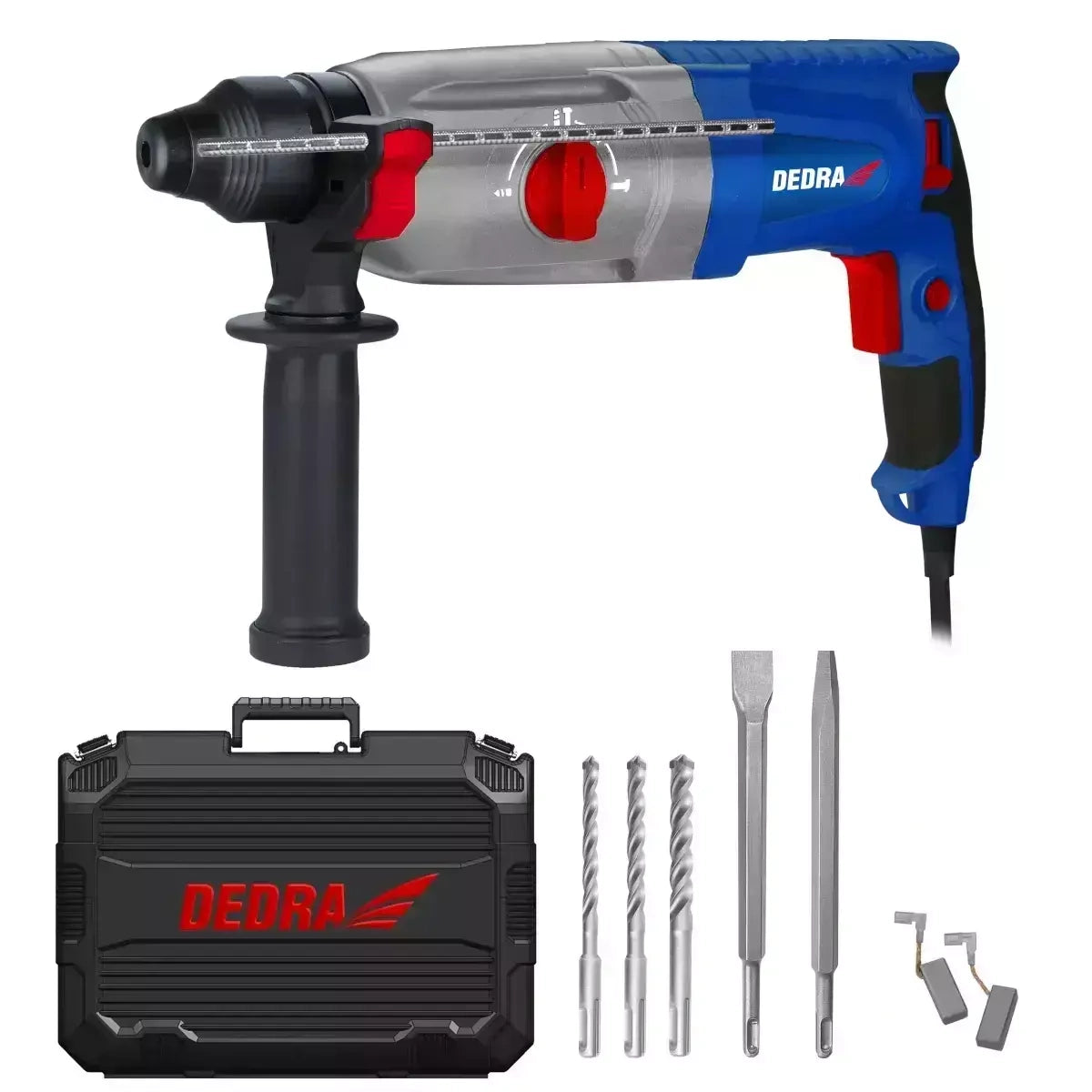 DEDRA 1050W boorhamer, 0-980 tpm, 3 functies,  DED7852
