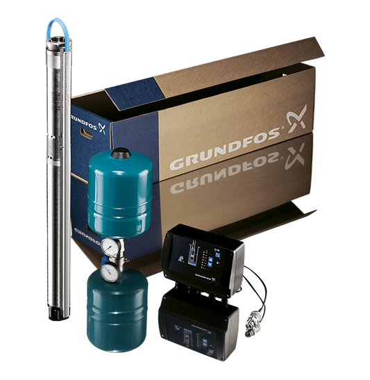 Grundfos Hydrofoorpakket met dompelpomp SQE3-105 96524508