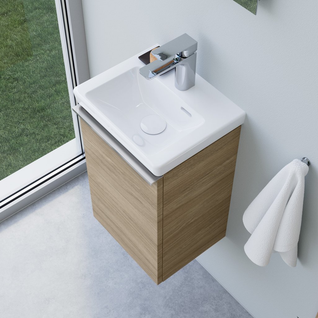 Villeroy & Boch Subway 3.0 wastafel en  evineo ineo4 badmeubel