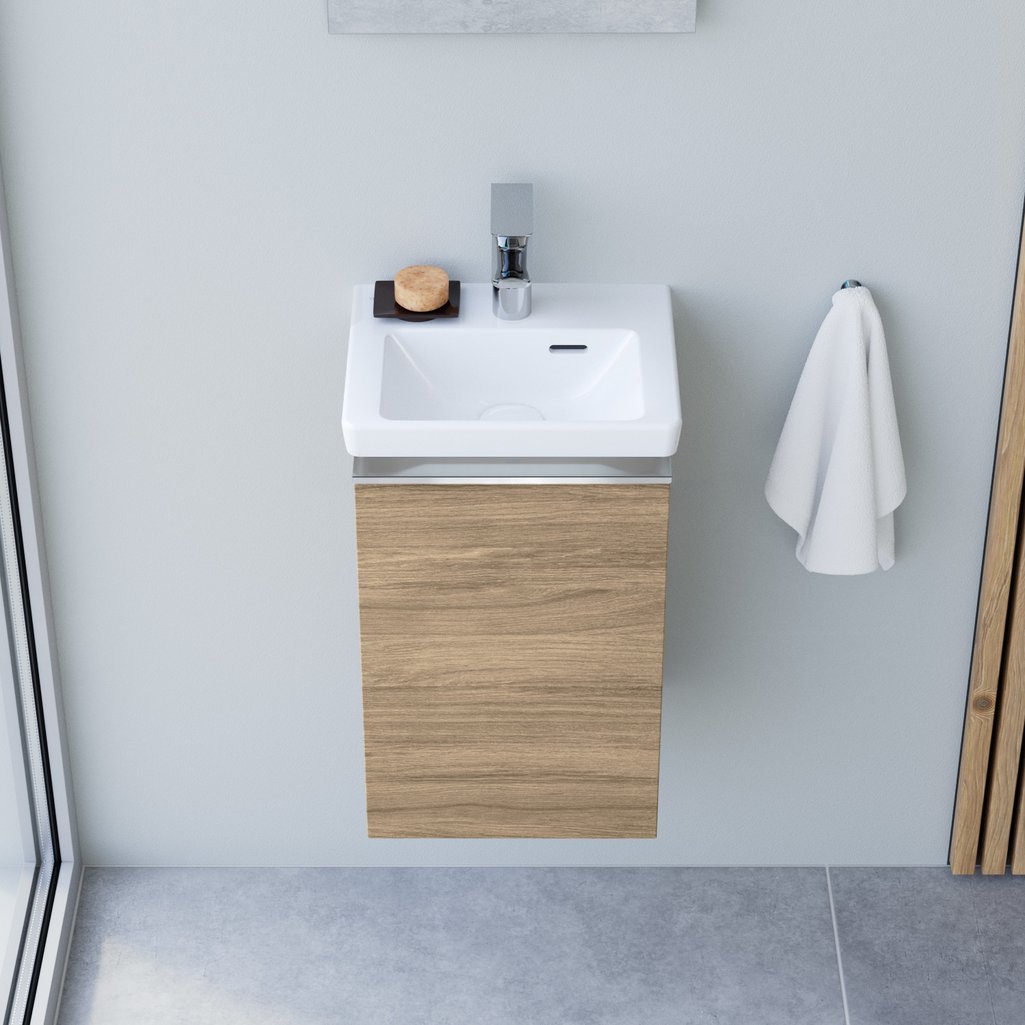 Villeroy & Boch Subway 3.0 wastafel en  evineo ineo4 badmeubel