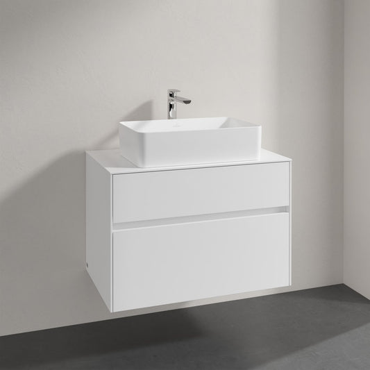 Villeroy & Boch Embrace wastafel met badmeubel 5A6156R1+A95500DH
