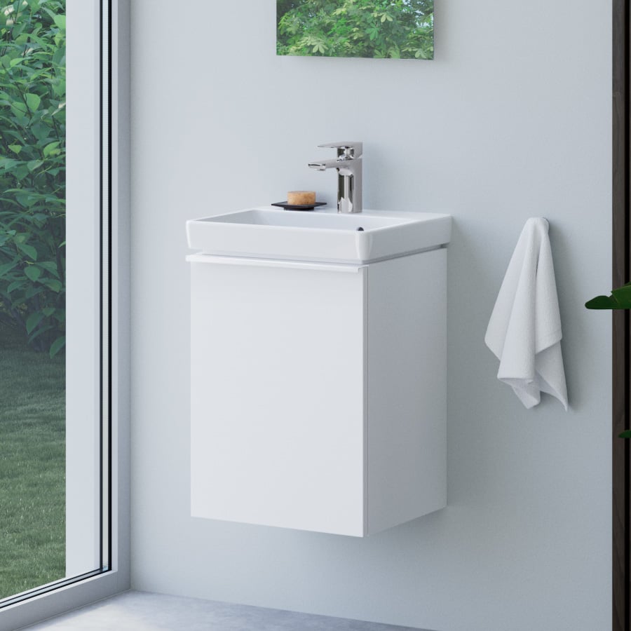 Villeroy & Boch Avento wastafel en evineo ineo4 badmeubel