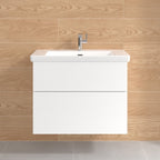 Villeroy & Boch Embrace wastafel met badmeubel 4A8980R1+B64800VF