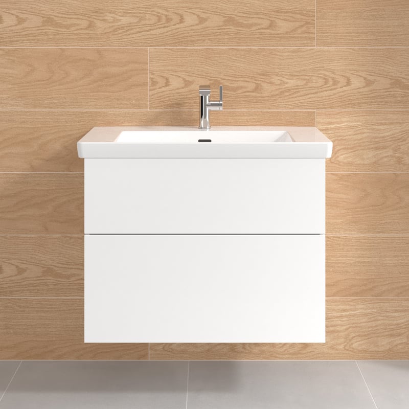 Villeroy & Boch Embrace wastafel met badmeubel 4A8980R1+B64800VF